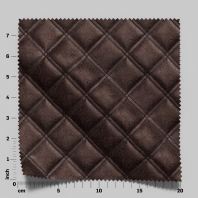 Upholstery Geometric Imitation Leather KINSHASA QUILTED 74