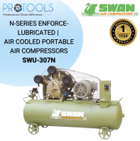 SWU-307N N-SERIES ENFORCE- LUBRICATED |  AIR COOLED PORTABLE AIR COMPRESSORS | *PRICE ON REQUEST*
