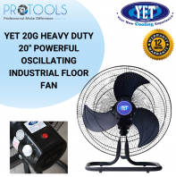 YET 20G HEAVY DUTY 20" POWERFUL OSCILLATING INDUSTRIAL FLOOR FAN | *PRICE ON REQUEST*