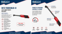 MILWAUKEE M12 FHIR38LR-0 �C M12 FUEL™ 3/8�� Extended Reach High Speed Ratchet (SOLO)