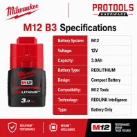 Milwaukee M12 B3