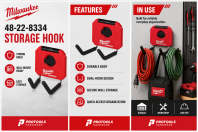 PACKOUT™ 4" Straight Utility Hook