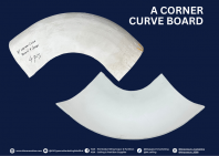 A CORNER CURVE BOARD 300MM