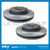 BRIZ-753-FB BRAKE DISC ROTOR FRONT ISUZU D-MAX MK3 RG01 TFS40 3.0TD 4JJ3-TCX 2021 YEAR (FRONT 12") MU-X UCS40 4JJ1-TCX 3.0 2021 YEAR BT-50 MP2TFS40 3.0D 2020 YEAR
