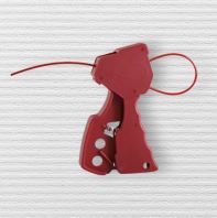 VSAFEMKT  LCL04  Cable Lockout  Adjustable Lockout Tagout Cable Device for Valve & Electrical Isolation (Adjustable Cable Lockout (3.3mm �� 2.4m))