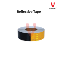 VSAFEMKT  Ref-HIP 2�� Y/B 505  Yellow Black Reflective Tape 50mm x 50m  High Intensity Traffic Safety Tape