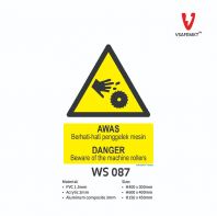 VSAFEMKT - WS 087 - AWAS Berhati-hati penggelek mesin