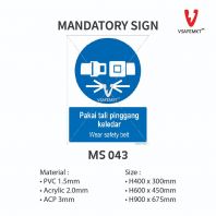 MS 043 - Pakai tali pinggang keledar-80