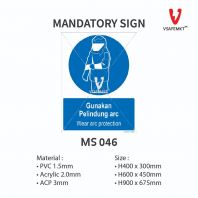 MS 046 - Gunakan pelindung arc-80