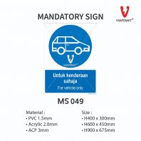 MS 049 - Untuk kenderaan sahaja-80