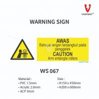 WS 067 - AWAS - Bahaya lengan tersangkut pada penggelek-80