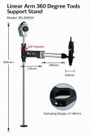 RANKCONN - Linear Arm 360 Degree Tools Support Stand BS-9900X