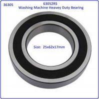 Code: 36305 6305 2RS  Size: 25x62x17mm Drum Washing Machine Heavy Duty Bearing