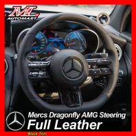 Mercedes Benz Dragonfly AMG Full Leather Steering (Black Trim)