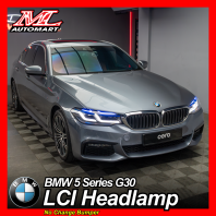 BMW 5 Series G30 LCI Headlamp (No Change Bumper)