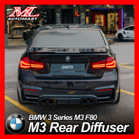 BMW 3 Series M3 F80 : M3 Rear Diffuser