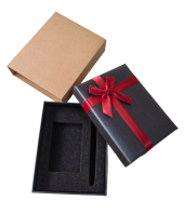 Ready-Made Gift Box with Bow and Sleeve cover