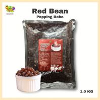 Red Bean Popping Boba 1kg  �춹������