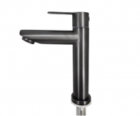 SLINE 4113GC SUS304 GUNMETAL GREY BASIN TAP FAUCET- 00926D (V) SLINE 4113GC SUS304 GUNMETAL GREY BASIN TAP FAUCET- 00926D (V)