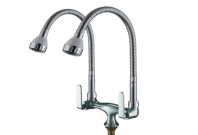 SLINE TW-FX 2-2113NT TWO FLEXIBLE PILLAR SINK TAP - 00919R (V) SLINE TW-FX 2-2113NT TWO FLEXIBLE PILLAR SINK TAP - 00919R (V)