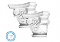 MMKH15BM- WEATHERPROOF FRP ROMAN COLUMN MMKH15BM- WEATHERPROOF FRP ROMAN COLUMN