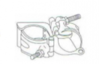 MF FRAME SWIVEL/FIXED CLAMP DM 486 MF FRAME SWIVEL/FIXED CLAMP DM 486