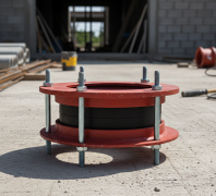 6" X 1FT (160.0MM HDPE PIPE) V.J COUPLING C/W RING