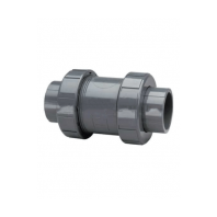1 1/4" PVC SPRING CHECK VALVE (THREADED END)
