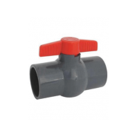 2" PVC HANDLE BALL VALVE (THREADED END)