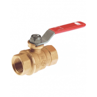 4" BRASS FORGING PN25 BALL VALVE