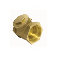 4" BRASS SWING CHECK VALVE