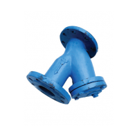 4" C.I PN16 F/E Y-STRAINER