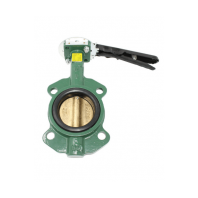 4" C.I. BUTTERFLY VALVE C/W D.I. DISC