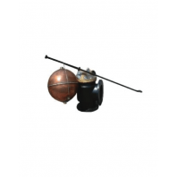4" C.I. T/E BALL FLOAT VALVE C/W COPPERBALL