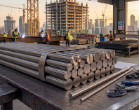 STAINLESS STEEL ROUND 316L BAR 7 1/2"