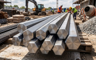 STAINLESS STEEL 304 HEXAGON BAR 1 1/2' (38.1MM)