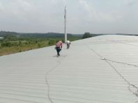 Metal Roof Installation At Tangkak Johor Bahru