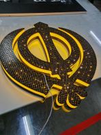 3D Box Up Signage Malaysia | Diamond Effect Lighting LED Sign | Manufacturer Supplier Installer | Klang Valley KL