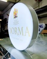 Double Sided Acrylic Lightbox Malaysia | Perspex Illuminated Display Sign | Manufacturer Supplier Installer | Exihibition Expo Fair Klang Valley KL