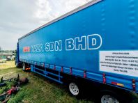 Truck Container Canvas Logo Painting Service | Solemn | Shah Alam Klang Valley KL