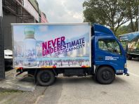 Lorry Box Truck Advertising Sticker Malaysia | Waterproof Durable Inkjet UV | Wrapping Printing Installer | Klang Valley KL
