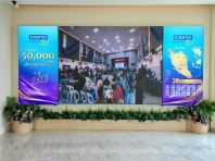 Fabric Lightbox Malaysia | Real Estate Property Sales Gallery Shopping Mall LED Display Advertising | Manufacturer Supplier Installer | Bestari Jaya Selangor