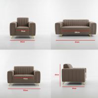 PREMIUM VELVET SOFA 1+2+3