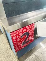 Pink Acrylic Number Plate Replacement