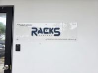 Acrylic Company Sign with Screw Nuts