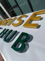 Mindrise Learning Hub - 3D BOX UP LETTERING BILLBOARD