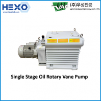 Woosung WSS 480B Single Stage Oil Rotary Vane Pump