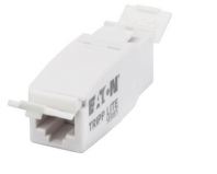 Tripp Lite series Medical-Grade Ethernet Network Isolator Keystone - RJ45 Feedthrough for Patient Care Vicinities, IEC 60601-1, TAA