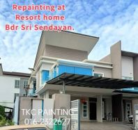 #Repainting at# Hijau Resort Homes.Sri Bdr Sendayan