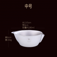 304 Stainless Steel Oil Separator Bowl / Oil Separator Pot, Kitchen 304����ָ����� ���ͺ� ������������������ˮ�������������͸�